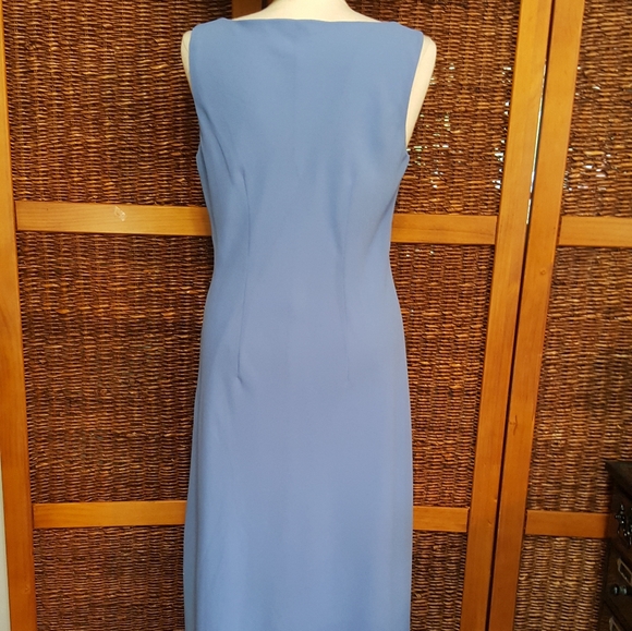 Periwinkle Beaded Dress - Picture 3 of 10